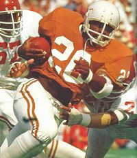 EARL CAMPBELL (The Tyler Rose), Texas Longhorns