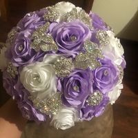 Lilac Quinceañera Bouquet Butterfly Theme Lilac Quince - Etsy