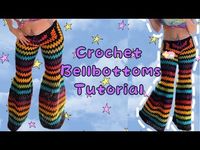 Crochet Bellbottoms Tutorial - YouTube