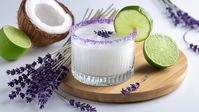 Lavender Coconut Margarita Recipe - Veggie Vibes & Vines