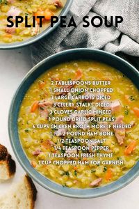 Split pea soup