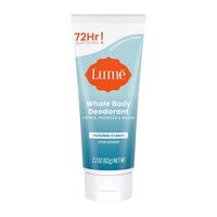 Lume Whole Body Invisible Cream Tube Deodorant - Unscented - 2.2oz : Target