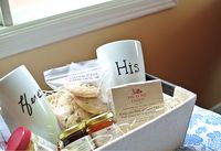 Cute gift basket ideas for friends and family! #DIY #giftbaskets #crafts #creative #mugs