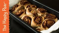 Vegan Cinnamon Swirls - Healthy Whole food Dessert