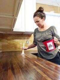 DIY Butcherblock countertops