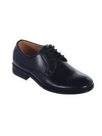 Product Description: Classic Oxford style with round toe. A must item for boys attending formal occasions. Sizes: 6 to 8 Colors: Black Approx. Heel Height: 1 Inch