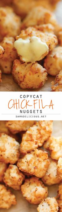 Copycat Chick-fil-A Nuggets - Damn Delicious