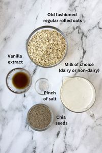 High Protein Overnight Oats (with Chia Seeds) - A Foodcentric Life