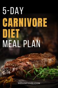 Embark on your carnivore journey with our 5-day Beginner's meal plan! Perfect for beginners, including women, this high-protein plan features easy recipes and a comprehensive food list. Discover delicious, protein-packed meals that will keep you satisfied. This beginner-friendly guide makes starting the carnivore diet simple and enjoyable.