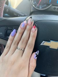 olivia rodrigo guts tour nails ! posting them here because i couldnt find any inspo when i looked lol