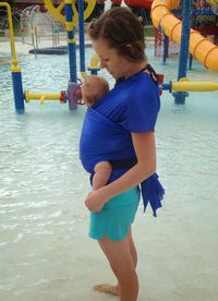 DIY Mesh/Water Baby Carriers