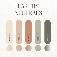 earthy neutral color palette