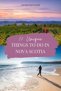 Your Nova Scotia travel guide! We’re sharing 25 can’t miss things to do and places to visit in Nova Scotia Canada. Our guide covers everything you need to plan the ultimate Nova Scotia trip and includes things to do in Halifax, the Bay of Fundy, Cape Breton, Lunenburg, and more. The perfect East Coast Canada destination