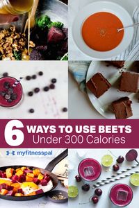 Add this superfood to your recipe staples! This antioxidant-rich root veggie is low in cals & high in iron, potassium, fiber, and have anti-inflammatory benefits. Here are 7 recipes to try! #MyFitnessPal #beets #healthyrecipes #Beetrecipes #breakfastrecipes #rootvegetables #smothierecipes #Beetsmoothie #antiinflammatorydiet #healthydiet #lowcaloriemeals #lowcalorierecipes