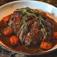 Tuscan-Style Slow-Cooked Beef Roast