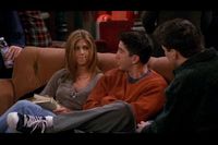 Friends - S03E13 When Joey reads the little women & Rachel reads Shinning! #Friends #Rachel #Monica #Phoebe #Joey #Chandler #Ross