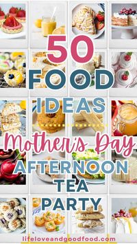 Welcome to our Spring round-up of the top 50 Mother's Day Afternoon Tea Party Food Ideas! From classic sandwiches and savory options to delectable scone recipes, with recipes for tasty creams, curds, jams, and sweet treats, we've got all you need to spoil the guest of honor this Mother's Day. Happy party planning!