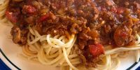 Homemade Spaghetti Sauce with Ground Beef