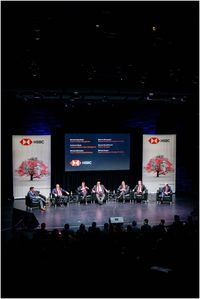 HSBC Roadshow at Arena Stage | Banker conference in Washington, DC | Panel discussion | Ana Isabel Photography