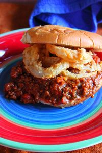 Guy Fieri sure does know how to make a mean Sloppy Joes Sandwich. I will never go back to Manwich after this recipe.