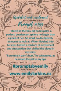 Fantastic updates of Emily's original writing prompts designed to get creative ideas flowing! #PromptsByEmily #WritingPrompts #WritingPrompt #StoryPrompts #WritingInspiration #Prompt #Prompts #StoryStarters #WritingInspiration #Prompt #Writing #CreativeWriting #CreativeWritingIdeas #EmilyLarkins #EmilyLarkinsAuthor #Preptober #AmWriting #WritersOfPinterest #ThrillerPrompt #HorrorPrompt #MysteryPrompt #SciFiPrompt #FantasyPrompt