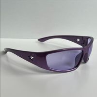 Y2k 2000s Purple Sporty Cute Sunglasses Purple Frame With A Purple-Tinted Lens These Glasses Are Unisex :)! Uva/Uvb Protection Brand New #Sunglasses #Shades #Sunnies #Fashion