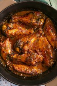 Smothered turkey wings are a southern classic dish of turkey wings smothered and slowly simmered in a rich gravy until tender and flavorful, so comforting.