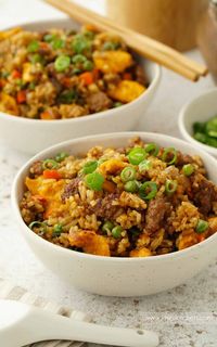 Easy Beef Fried Rice - Khin's Kitchen