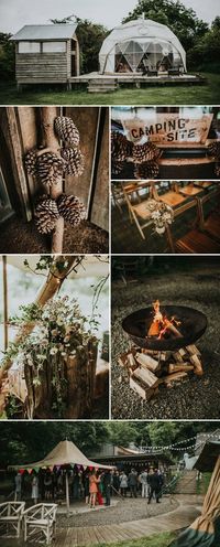 Sophisticated summer camp wedding style | Images by Igor Demba Photography