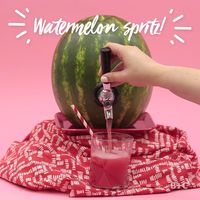 Learn how to make a watermelon drink dispenser keg with this easy summer DIY video tutorial hack.