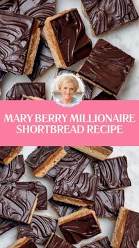 Mary Berry’s Millionaire Shortbread is made with butter, superfine sugar, all-purpose flour, golden syrup, condensed milk, and bittersweet chocolate. This delicious Millionaire Shortbread recipe creates a rich, indulgent dessert that takes about 55 minutes to prepare and can serve up to 21 people.