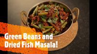 Simple Green Beans and Dry Tuna Fish/Maldive Fish Masala | Green Beans Curry - YouTube