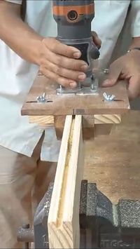 How to connect the board using the center trick- Woodworking Ideas . . . . . #woodworking #woodplan #woodfurniture #easywoodworking