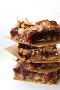 Pull these Oatmeal Raspberry Coconut Squares out of your daypack and everyone will want to be your hiking buddy!