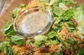 Bacon and Cheese Salad With Honey Dressing easy Recipe