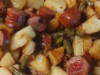 The Perfect One-Pan Meal: Fried Potatoes, Sausage, and Green Beans Made Easy! - NewsBreak