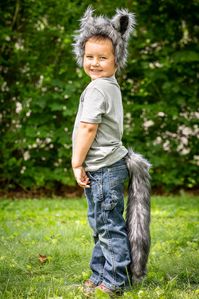 Wolf ears and tail set is perfect for kids or adults. Durable and SO SOFT.