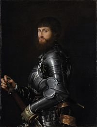 Simply breathtaking! Giovanni Battista Moroni, Portrait of a Nobleman in Armour, 1540, Amsterdam, Rijksmuseum