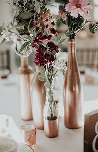 Moody Mauve Wedding with Copper Details - Inspired By This