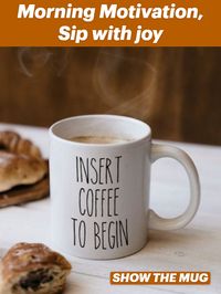 Insert Coffee to Begin Typography Funny Quote Coffee Mug - Explore unique gift ideas with a coffee mug featuring gift quotes for dad. This present from a son or daughter is both practical and sentimental. Perfect for any occasion, these mugs are designed to make your dad feel loved and appreciated. Surprise him with a thoughtful and meaningful gift. #GiftQuotesForDad #UniqueGiftIdeas #CoffeeMug #SonDaughterLove #Sentimental

