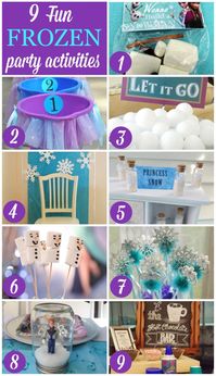 9 Fun Frozen Party Activities | Catch My Party