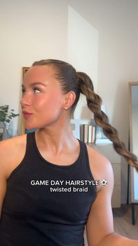 #hairstyles #athletichair #soccer #ponytail