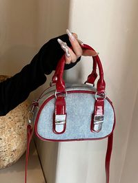 Color Block Handbag, Popular New Splicing Shoulder Bag, Commuter Crossbody BagI discovered amazing products on SHEIN.com, come check them out!