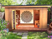 Garden Yoga Studios | Home Meditation Rooms | Crown Pavilions