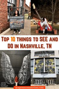 There's SO much to see and do in Nashville, Tennessee. It can be overwhelming to narrow it down. This list of my TOP 10 things to SEE and DO in Nashville, Tennessee will help you to make good choices.