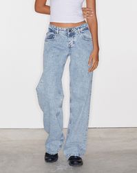 90s Blue Denim Low Rise Jeans | Parallel – motelrocks-com-us