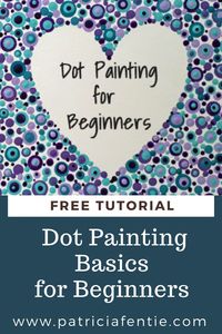 Learn all the basics of dotting in this FREE tutorial on Dot Painting for Beginners. Make sure to check out part two and the supply list in the descriptions box below the video!