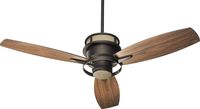 Quorum 54543-65 Bristol 54 Inch Satin Nickel Ceiling Fan