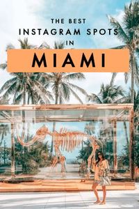 Looking for the most instagrammable spots in Miami? You'll find them here, including Miami outfit ideas and a perfect itinerary with suggestions of gorgeous hotels and Airbnbs to stay in Miami! #Miami #Florida