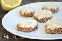 Coconut Lemon Glazed Cookie Bites